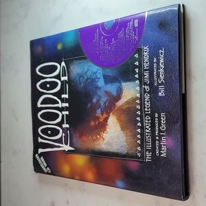 Vintage Jimi Hendrix "VOODOO CHILD" hardcover with CD